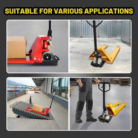 HOXWELL two chocks stacked for compact storage and organized transport
