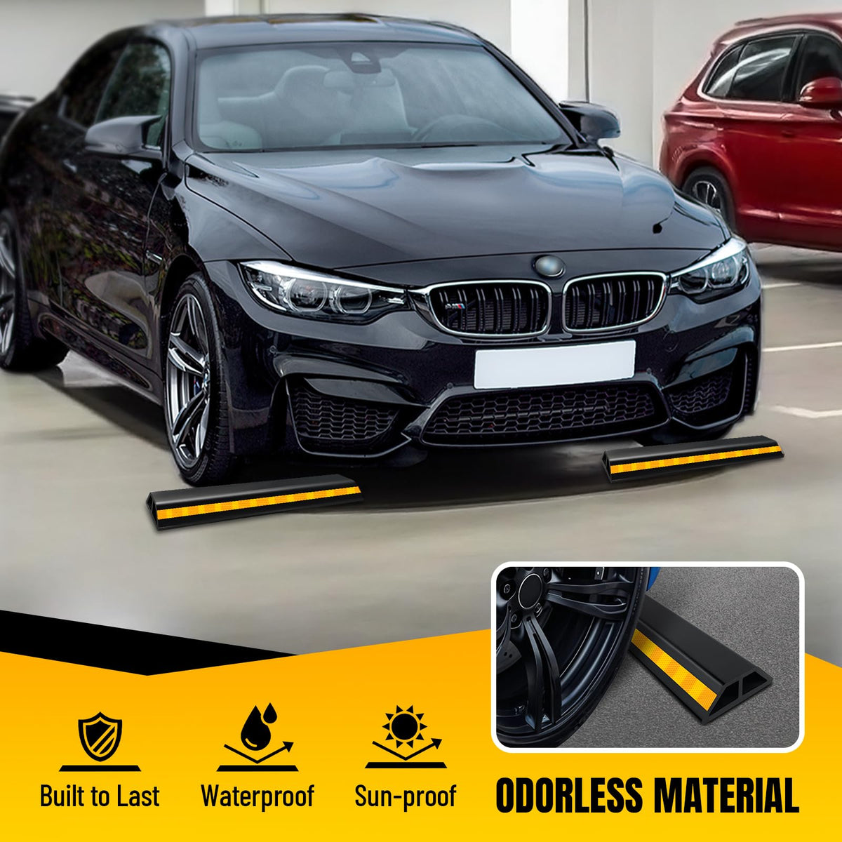 HOXWELL adhesive foam backing detail for easy peel-and-stick installation