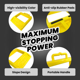 HOXWELL detailed wheel groove securing pallet jack wheel for safety