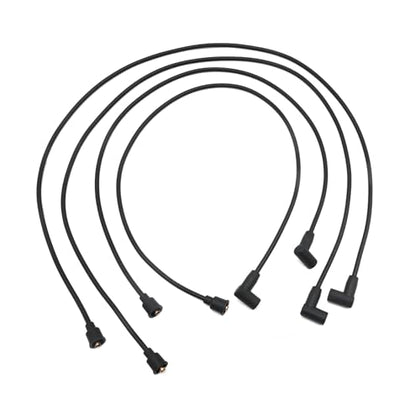 Hoypeyfiy front view of packaged spark plug wire set showing complete kit and fitment