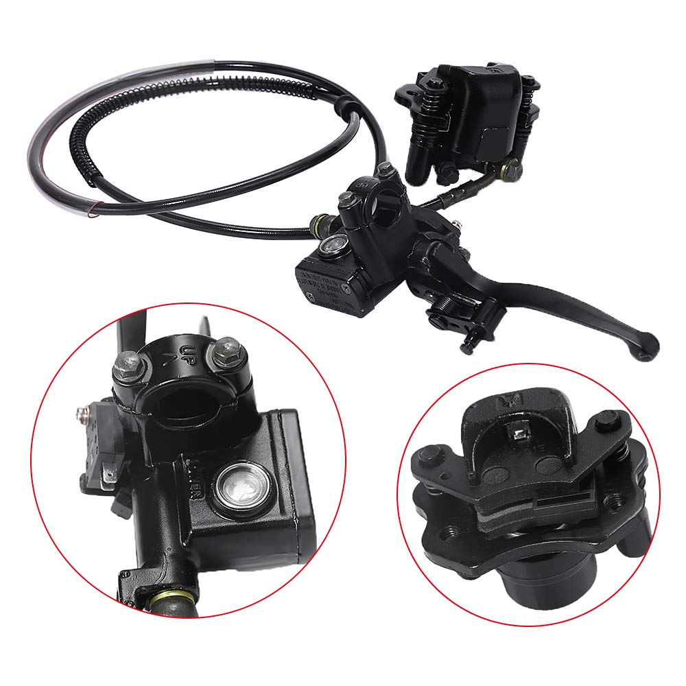 Hoypeyfiy master cylinder with lever showing ergonomic lever and control benefit