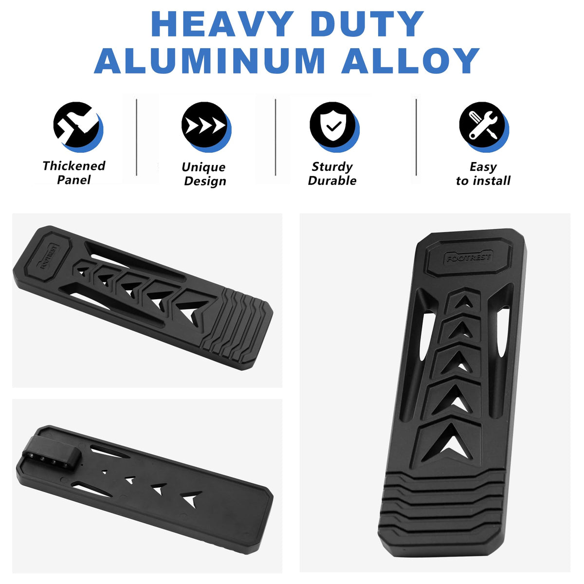 HOZHEM label and material detail showing aluminum alloy quality and longevity