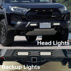HOZILIFE reverse light in use at night improving rear visibility