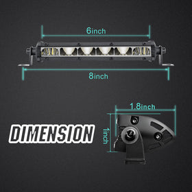 HOZILIFE wiring and bracket detail demonstrating adjustable mounting benefit