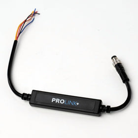 HP Tuners PROLINK+ front connector showing M8 plug and secure fit benefit