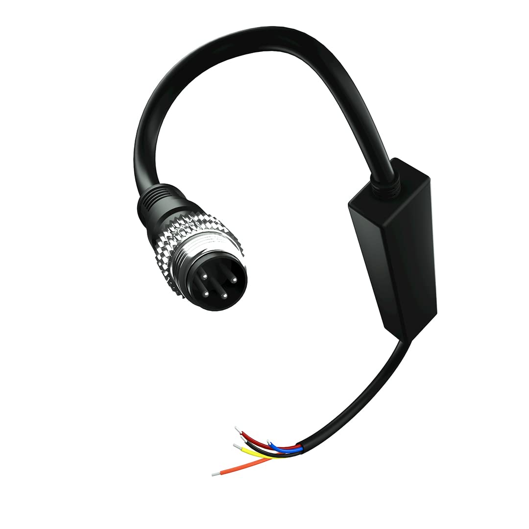 HP Tuners PROLINK+ five-wire harness close-up showing clear labels and tidy wiring benefit