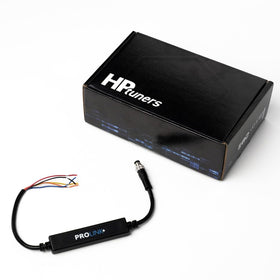 HP Tuners PROLINK+ cable installed beside MPVI3 interface showing reliable integration benefit