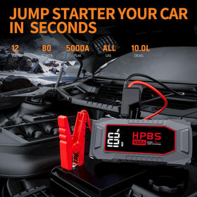 HPBS close-up 3.0 inch LCD display for clear battery and status reading