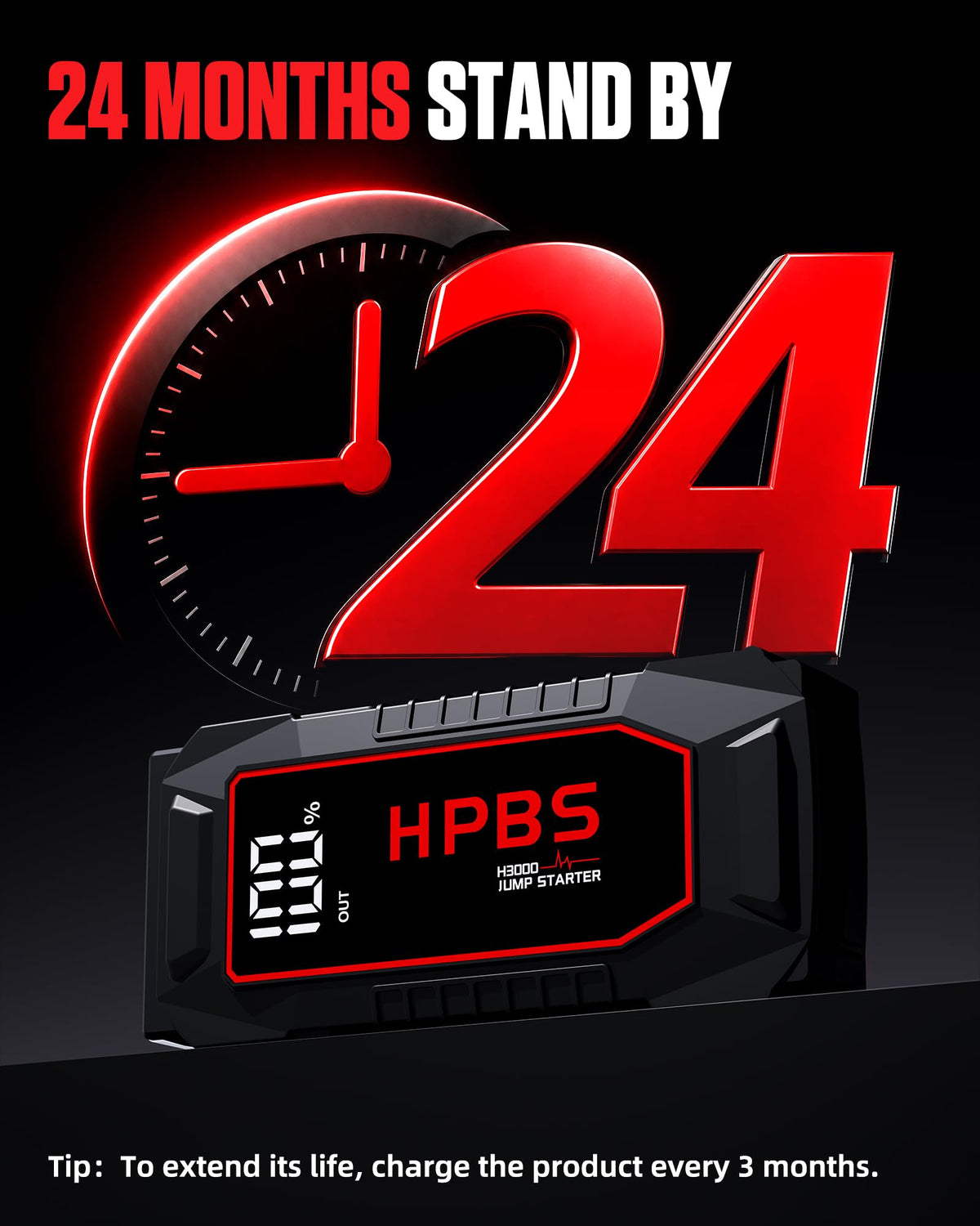 HPBS EVA storage case open with accessories for organized transport