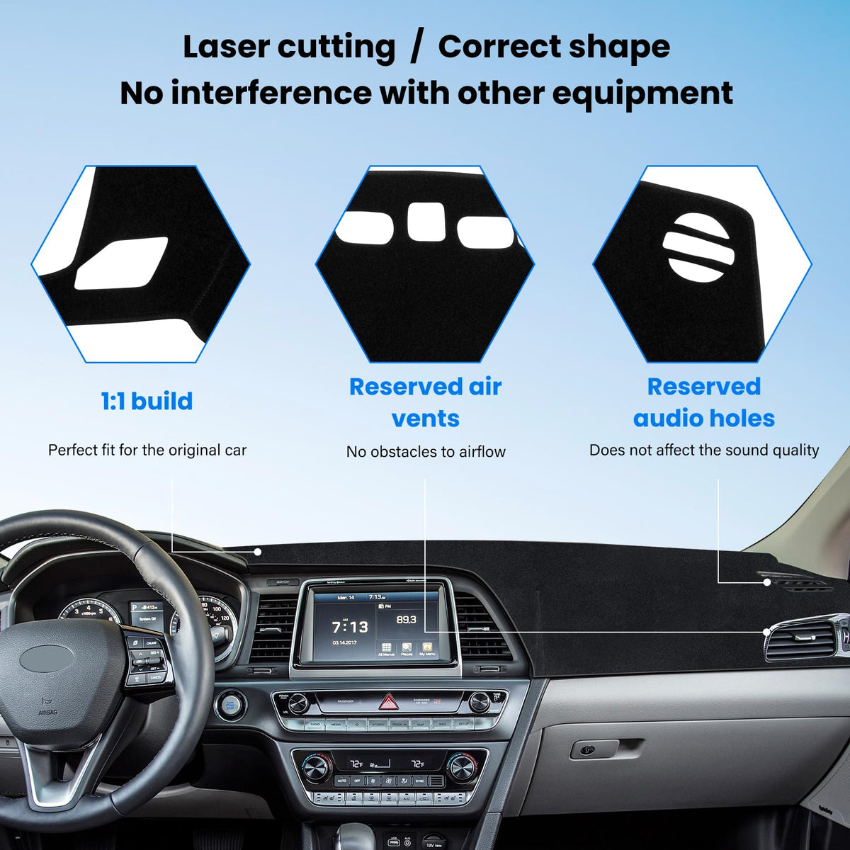 HPEVA lifestyle shot inside Sonata showing stylish interior upgrade benefit