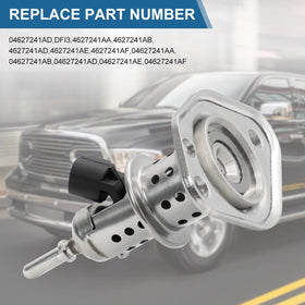 HPEVA injector installed on Dodge Ram exhaust system illustrating correct in-vehicle placement