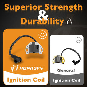 HQPASFY coil beside ruler showing compact size for simple handling