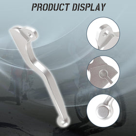 HQPARRTS clutch lever side profile showing ergonomic shape for confident control