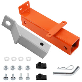 HQPASFY front view of assembled hitch showing durable design and easy hookup