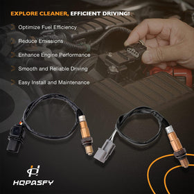 HQPASFY sensors on a workbench with tools showing a ready-to-install kit for DIY mechanics