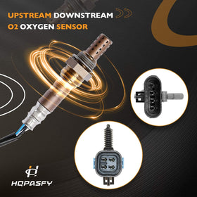 HQPASFY sensor installed in exhaust pipe showing compatibility benefit