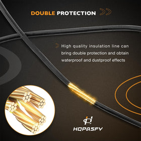 HQPASFY sensor next to ruler showing dimensions for fit verification and confident purchase