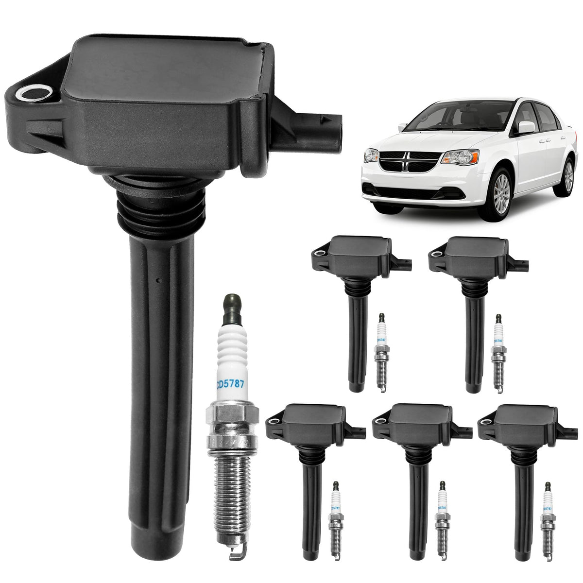 HQPASFY front packaging showing UF648 kit and compatibility benefits