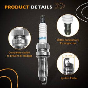 HQPASFY size comparison showing coils and plugs scale for easy planning
