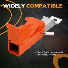 HQPASFY hitch beside cart showing scale and load-handling benefit