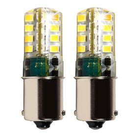 HQRP front packaging showing 2-pack and specs benefits brighter light