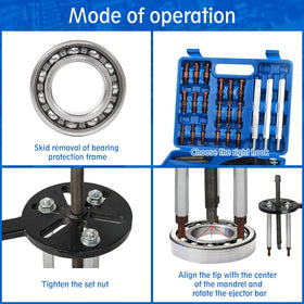 HQSSWUCH in-use photo removing a bearing to show practical, safe extraction