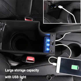 HRCHCG three USB ports with blue light indicator for convenient charging