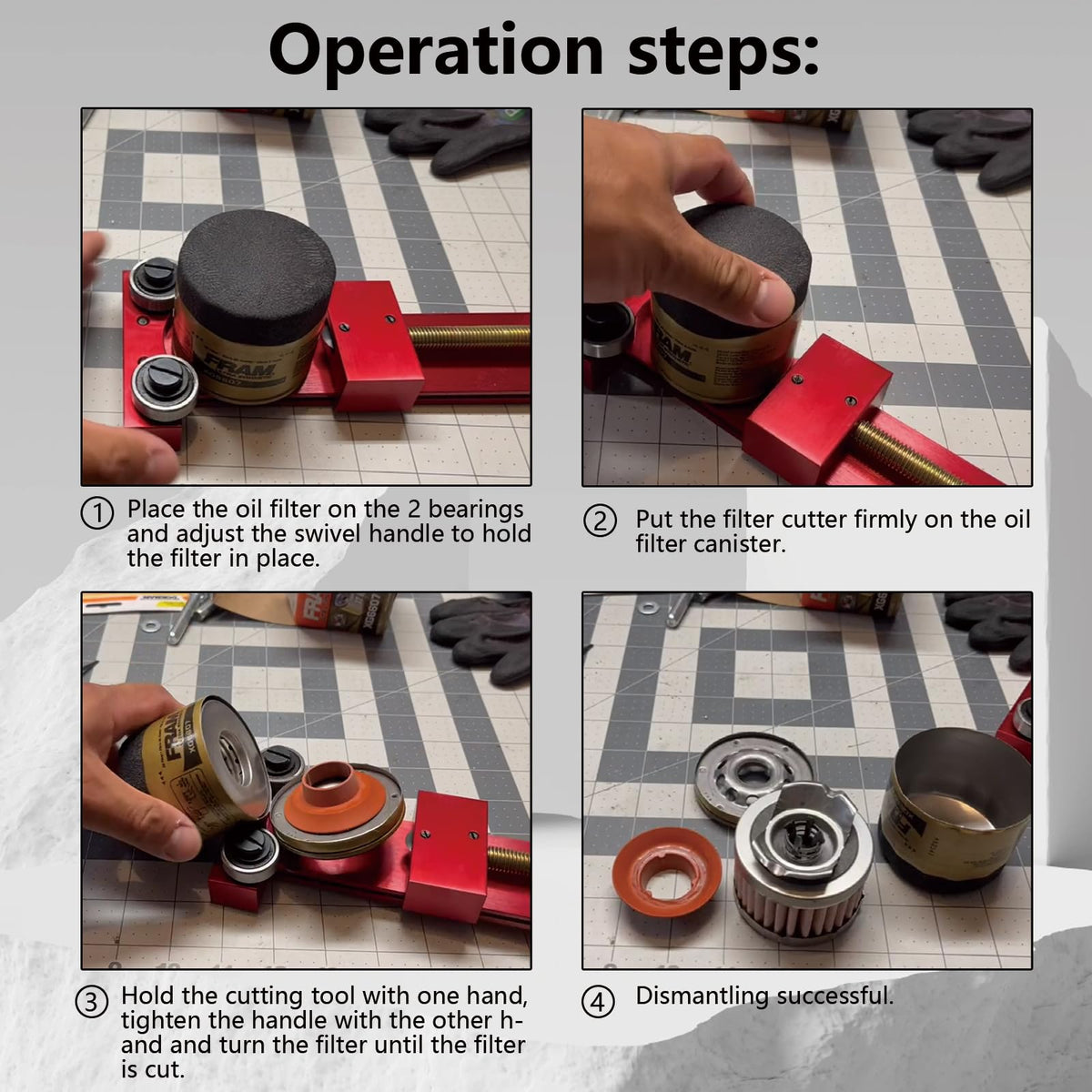 HRepair product with part number label and accessories for easy identification benefit organization