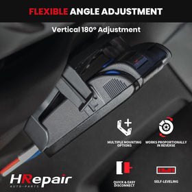 HRepair manual override lever detail enabling instant trailer braking control