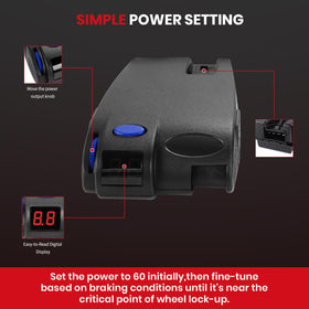 HRepair mounted under dash demonstrating low-profile, convenient placement
