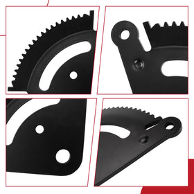 HRepair set of plastic bushings displayed to show smooth rotation and wear resistance