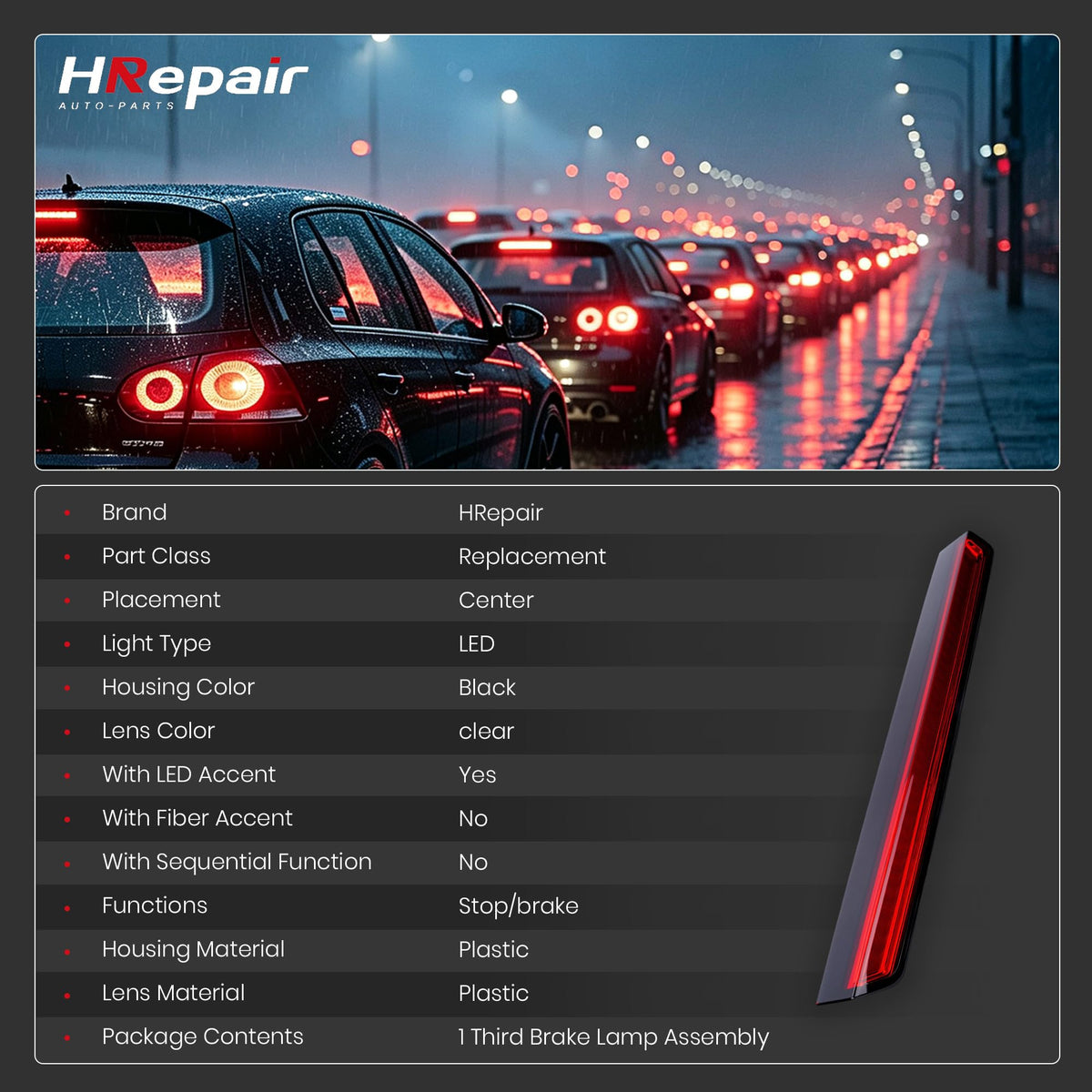 HRepair boxed packaging with mounting hardware showing ready-to-install convenience benefit
