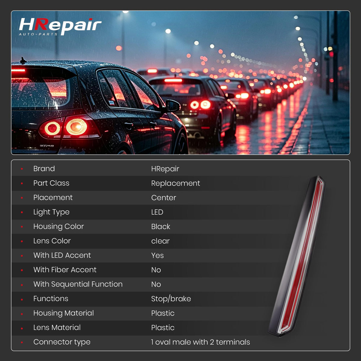 HRepair retail packaging and label for confident purchase