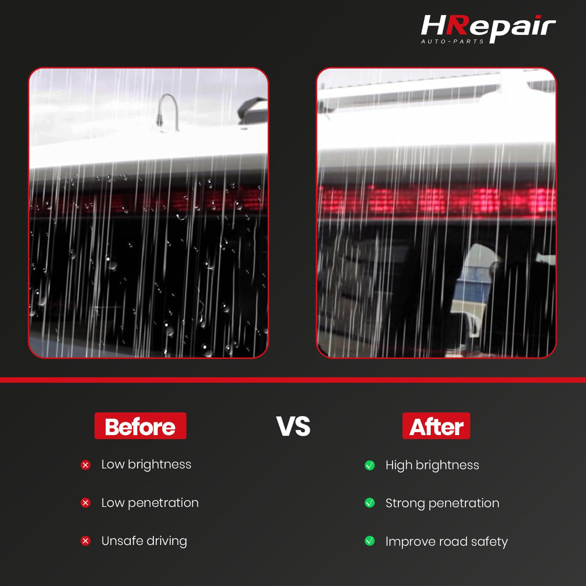 HRepair product beside ruler showing dimensions for accurate fitment benefit