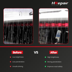 HRepair product beside ruler showing dimensions for accurate fitment benefit