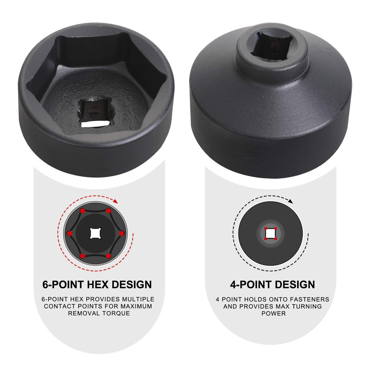 Hromee socket profile side view low-profile design fits tight spaces