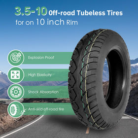 Hromra tread close-up highlighting grooves for improved wet traction
