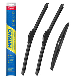 HRSNO front packaging for Acura RDX wiper set showing fit and contents for quick selection