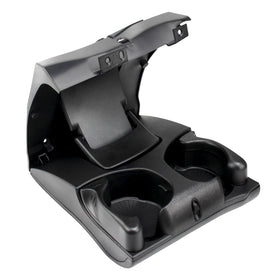 Hsbang front view of dash cup holder showing fit and form, improves functionality