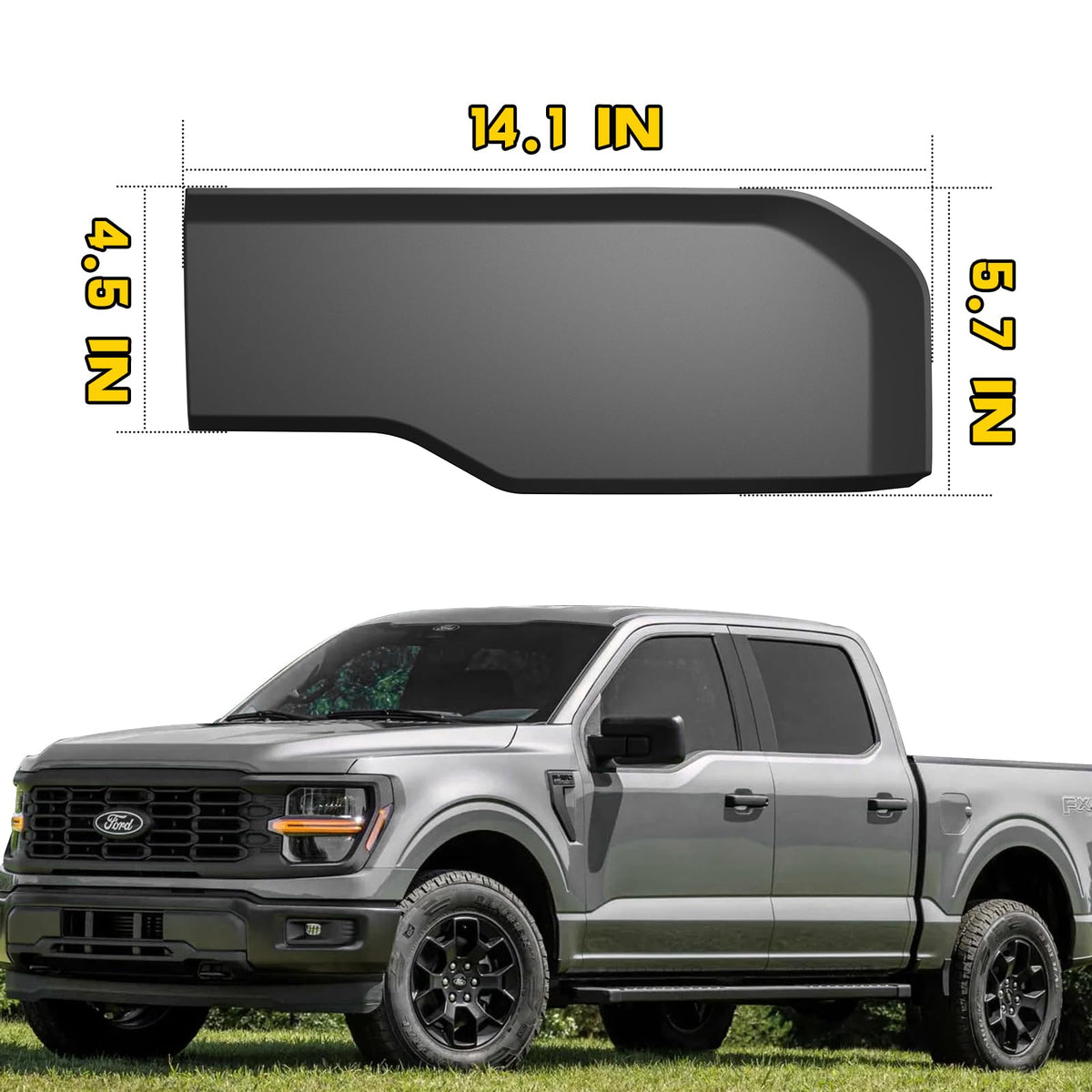 HSUTVXPRO before and after comparison restoring bumper appearance