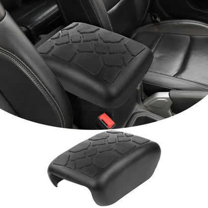 HTHE front view of armrest cover showing exact fit and protection