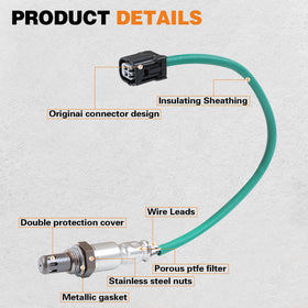 HTMXJA downstream sensor shown near catalytic converter illustrating emissions monitoring benefit
