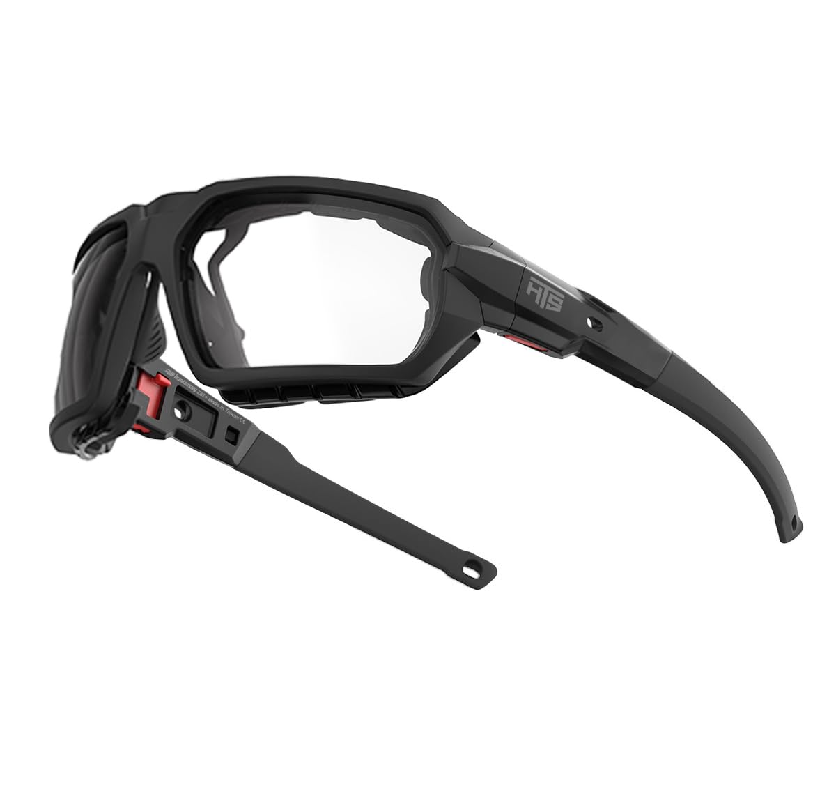 HTS HUNTERSKY microfiber pouch used for cleaning and lens protection