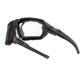 HTS HUNTERSKY microfiber pouch used for cleaning and lens protection