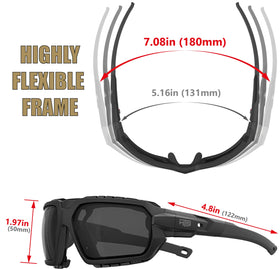 HTS HUNTERSKY smoke lens clarity comparison reducing glare