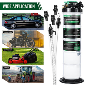HTZSSON extractor beside hand tools to show portable size and scale