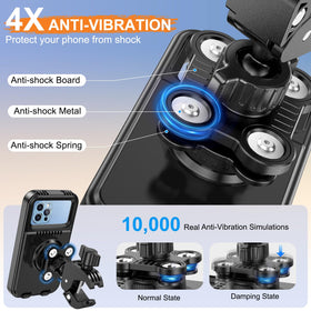 HUANLANG closeup of shock absorption module reducing vibrations effectively