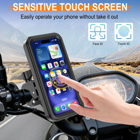 HUANLANG touchscreen window displaying map with responsive touch access