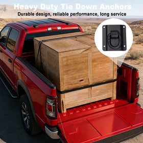 HUGALL folded anchor side profile demonstrating low-profile storage and space saving