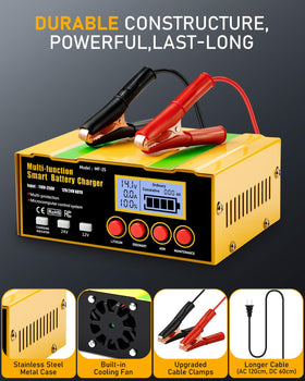 Huiaipaic label and connector closeup showing mode options for correct setup